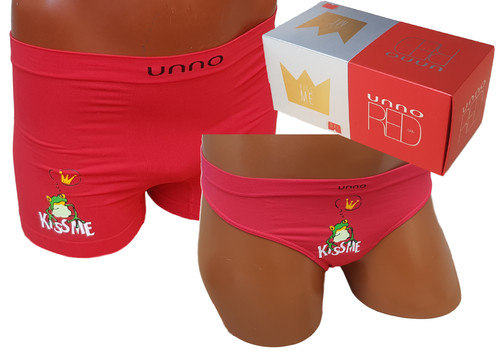 Boxer tanga xmas rosso unno - o,