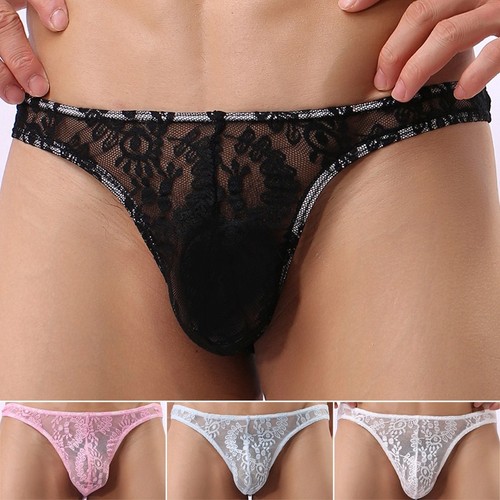 Pizzo sexy slip uomo - pizzo,